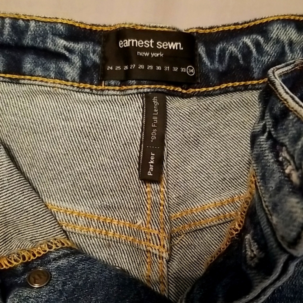 Knee Cut Out Jean's by Earnest Sewn!